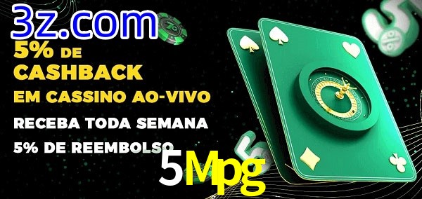 Promoções do cassino ao Vivo 5Mpg